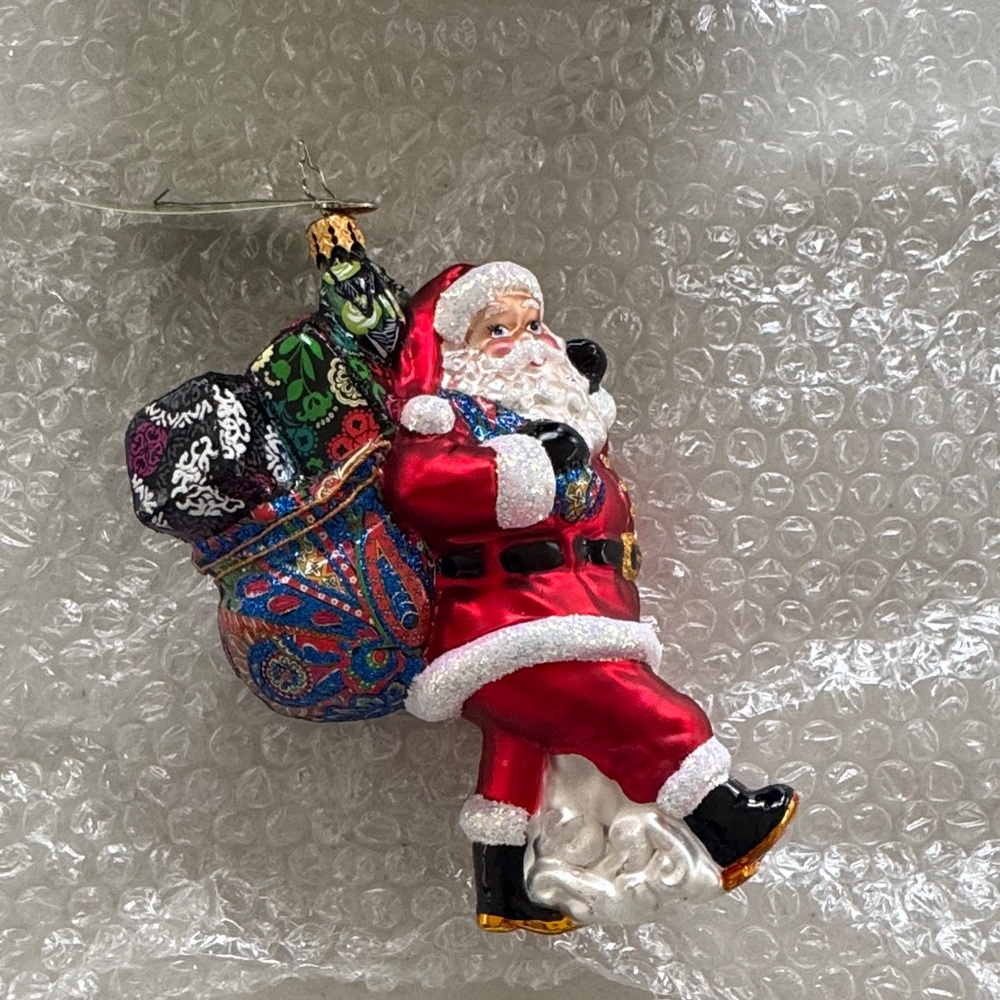 Christopher Radko Vera Bradley ornament